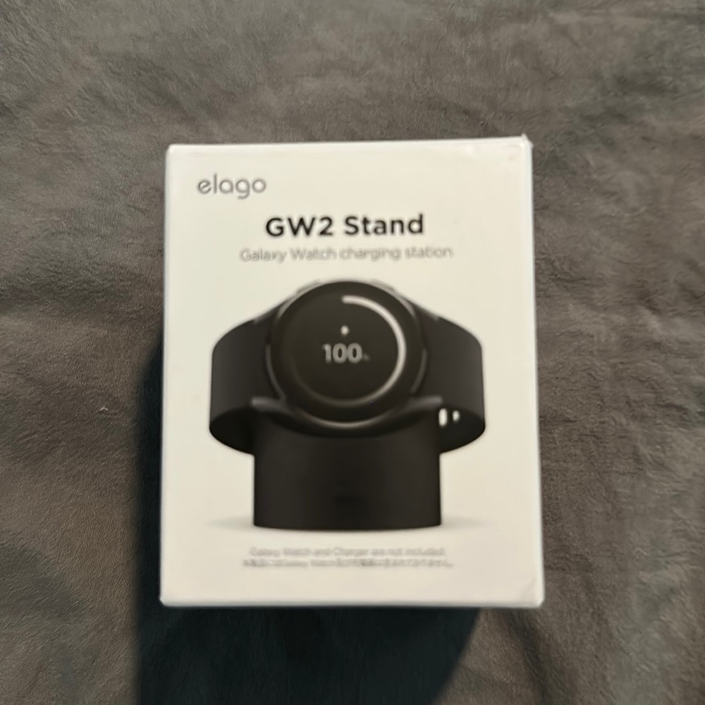 GW2 Stand for Galaxy Watch (Black)